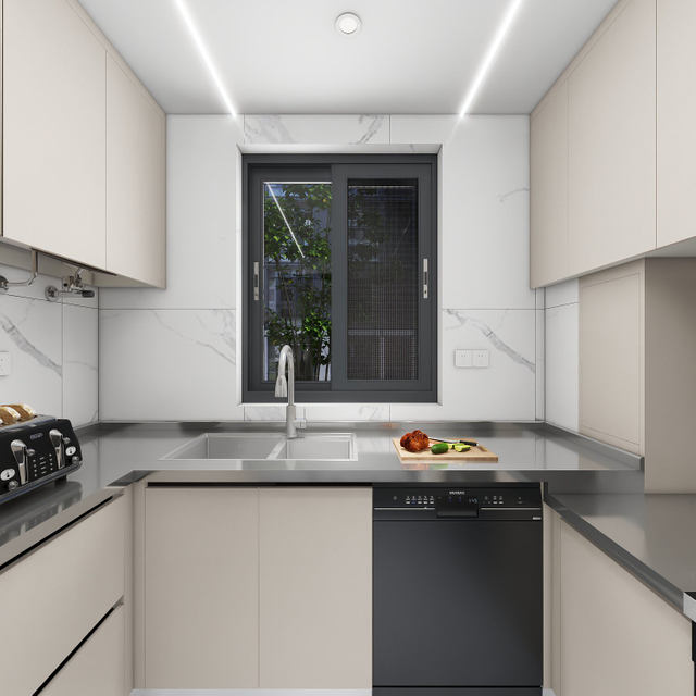 ПЭТ высококачественный шкаф с золотой стеклянной дверью