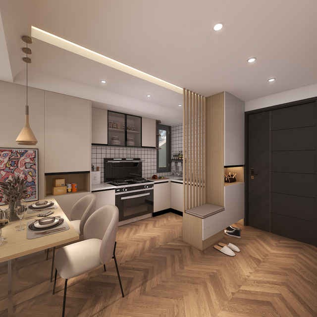 Светлый цвет теплый современный стиль телевизионный шкаф